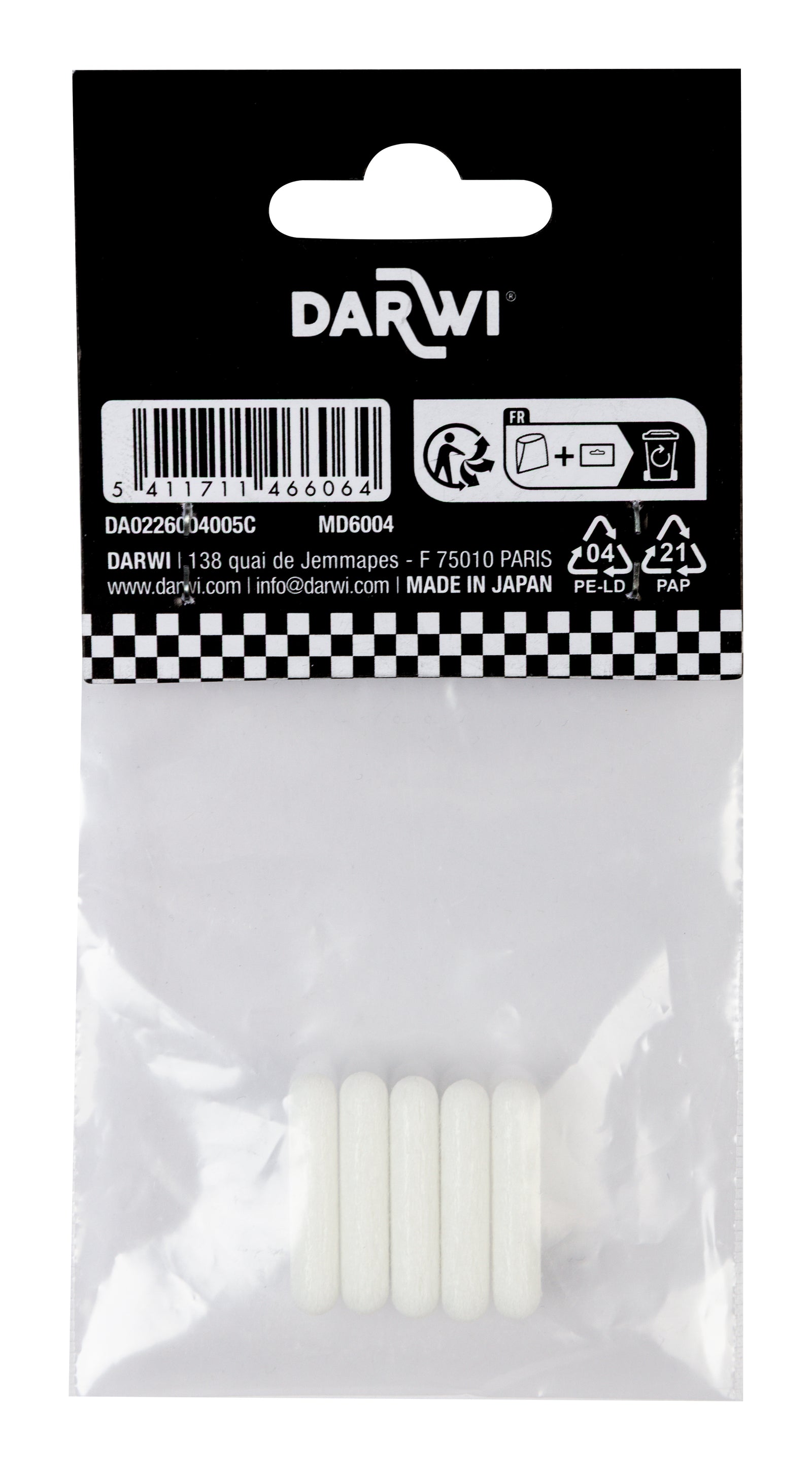 DARWI Marbel резервни писци 4 mm – 5 бр.