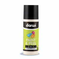 Отлепваща се боя за стъкло DARWI Paint & Peel 3в1 80 ml – прозрачно