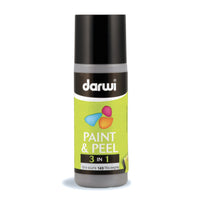Отлепваща се боя за стъкло DARWI Paint & Peel 3в1 80 ml – сиво