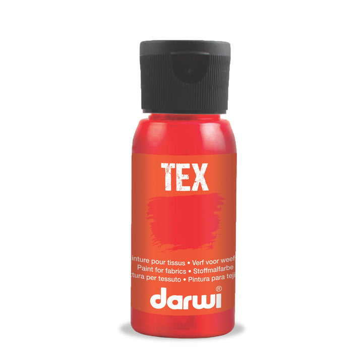 DARWI TEX Боя за тъкани 50 ml – 420 малиново червено