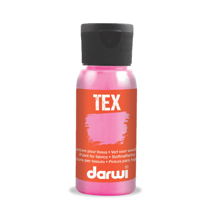 DARWI TEX Боя за тъкани 50 ml – 495 перлено розово