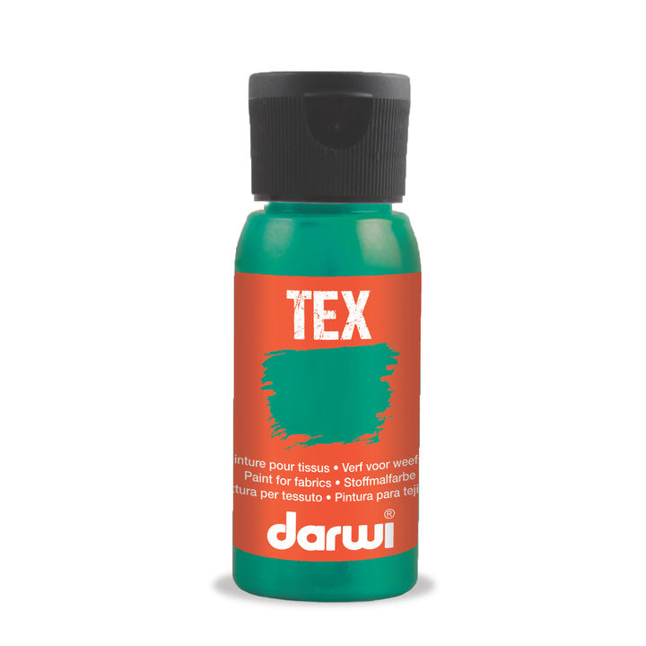 DARWI TEX Боя за тъкани 50 ml – 626 тъмнозелено