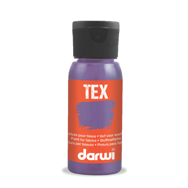 DARWI TEX Боя за тъкани 50 ml – 995 перлено лилаво