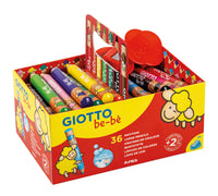 Дебели кръгли цветни моливи GIOTTO be-bè училищна опаковка