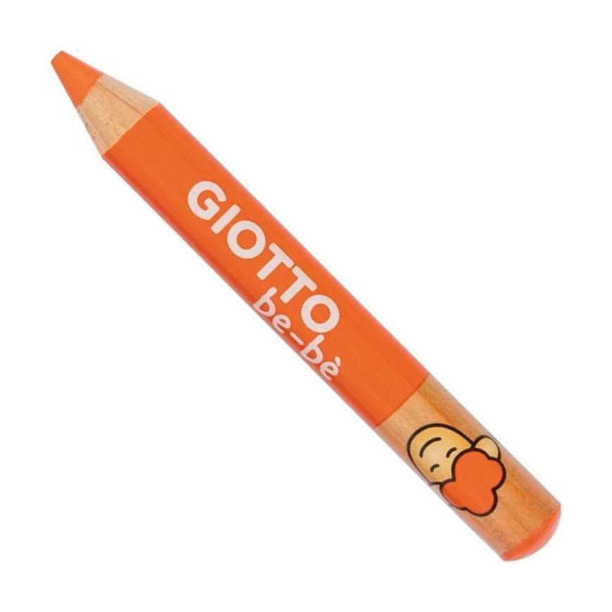 Дебели обли цветни моливи GIOTTO Be-Be – 12 цвята