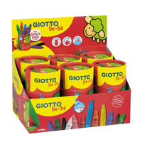 Дебели пастели GIOTTO be-be 12 бр. в картонен тубус