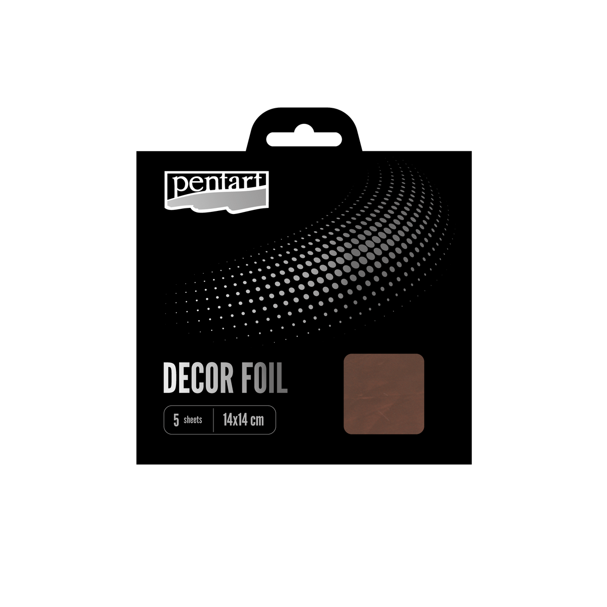 Decor foils metallic 14 x – бронз cm