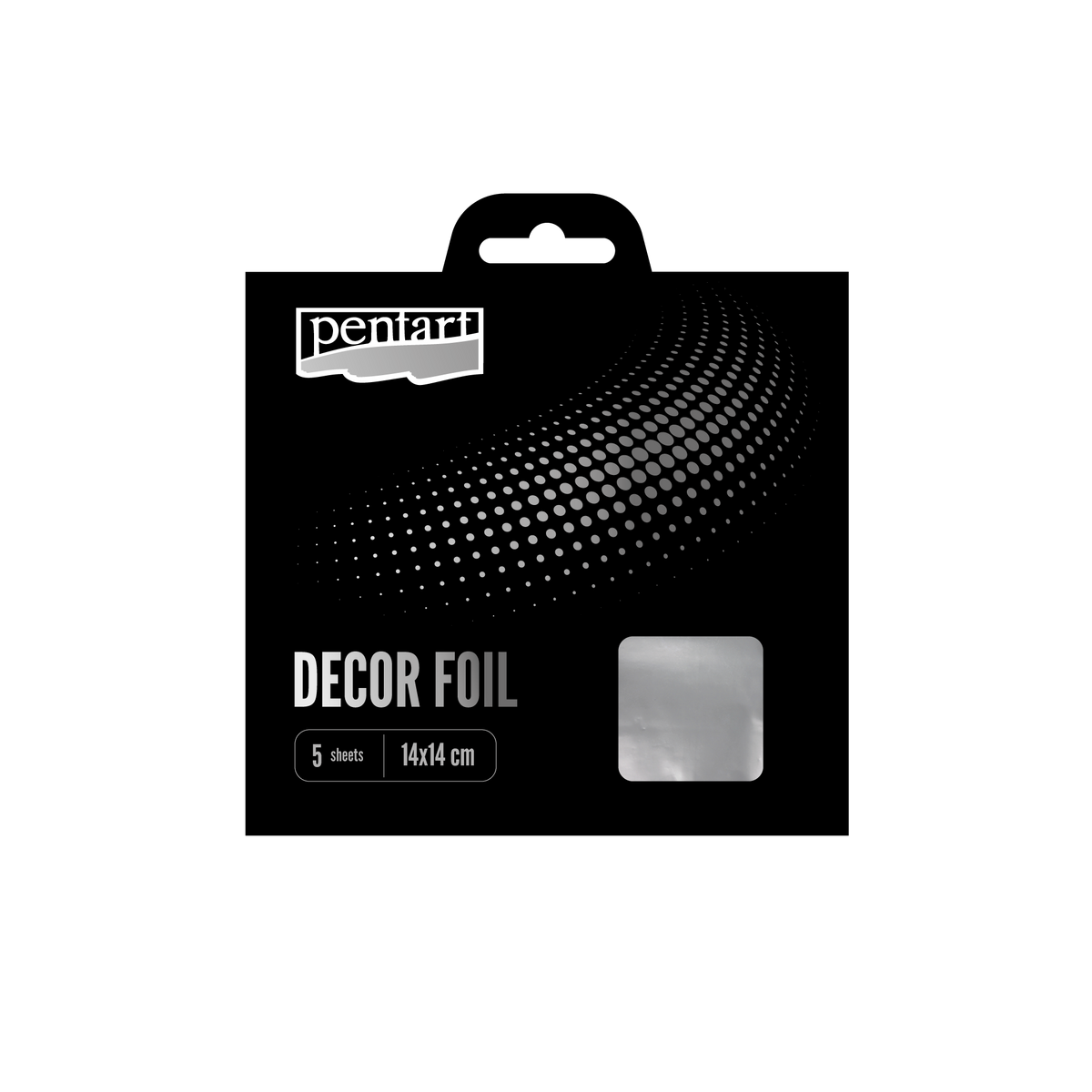 Decor foils metallic 14 x – сребро cm