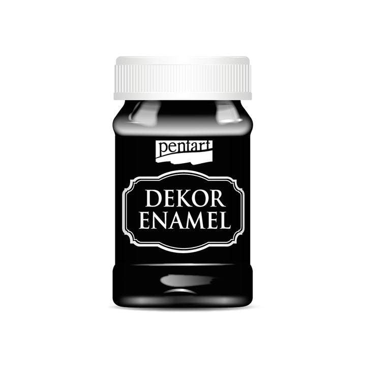 Декоративна емайл Pentart 100 ml – Black