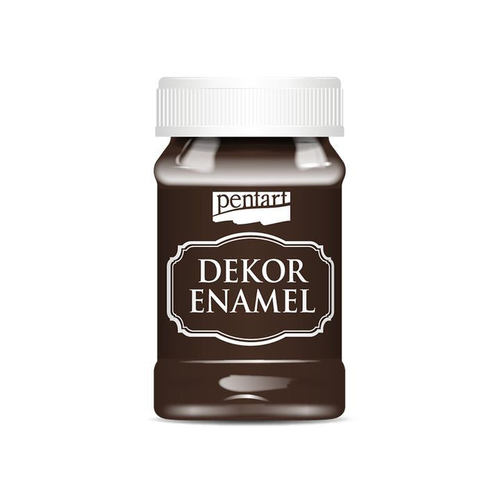 Декоративна емайл Pentart 100 ml – Brown