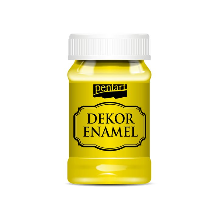 Декоративна емайл Pentart 100 ml – Yellow