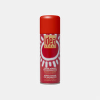 Декоративна боя в спрей и лак MAIMERI Idea Spray 200 ml – Флуоресцентно червено