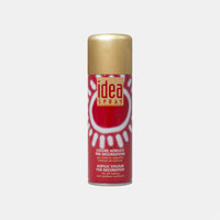 Декоративна боя в спрей и лак MAIMERI Idea Spray 200 ml – Светло злато