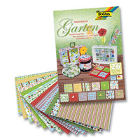 Декоративна хартия Folia Garden 24 x 34 - 26 листа — изображение 1