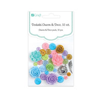 Декоративни аксесоари Charm & Deco So Pastel - опаковка от 32 броя — изображение 1