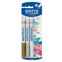 Декоративни маркери Giotto Decor Metallic 3 бр. — изображение 1