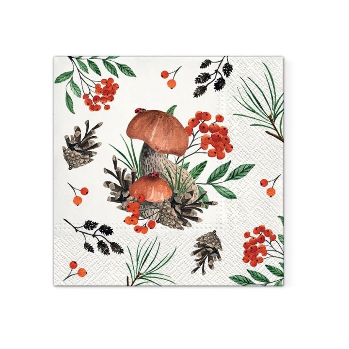 Декупажни салфетки - Forest Harvest  - 1бр. — изображение 1