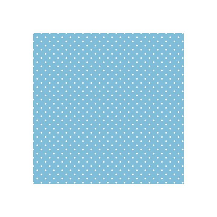 Декупажни салфетки - White Dots on Blue  - 1бр. — изображение 1