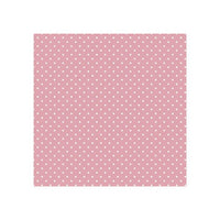 Декупажни салфетки - White Dots on Pink  - 1бр. — изображение 1
