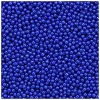Дребни стъклени перли Pentart 40 гр – стоманеносиня