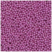 Дребни стъклени перли Pentart 40 гр – розова