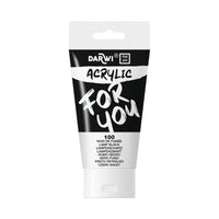 Акрилна боя DARWI Acryl 75 ml – Черно