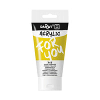 Акрилна боя DARWI Acryl 75 ml – Жълто