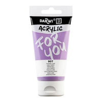 Акрилна боя DARWI Acryl 75 ml – Светлолилаво