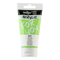 Акрилна боя DARWI Acryl 75 ml – Жълто-зелено