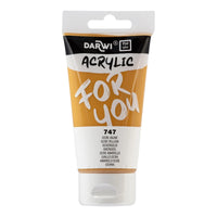 Акрилна боя DARWI Acryl 75 ml – Жълта охра
