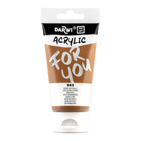 Акрилна боя DARWI Acryl 75 ml – Натурална сиена