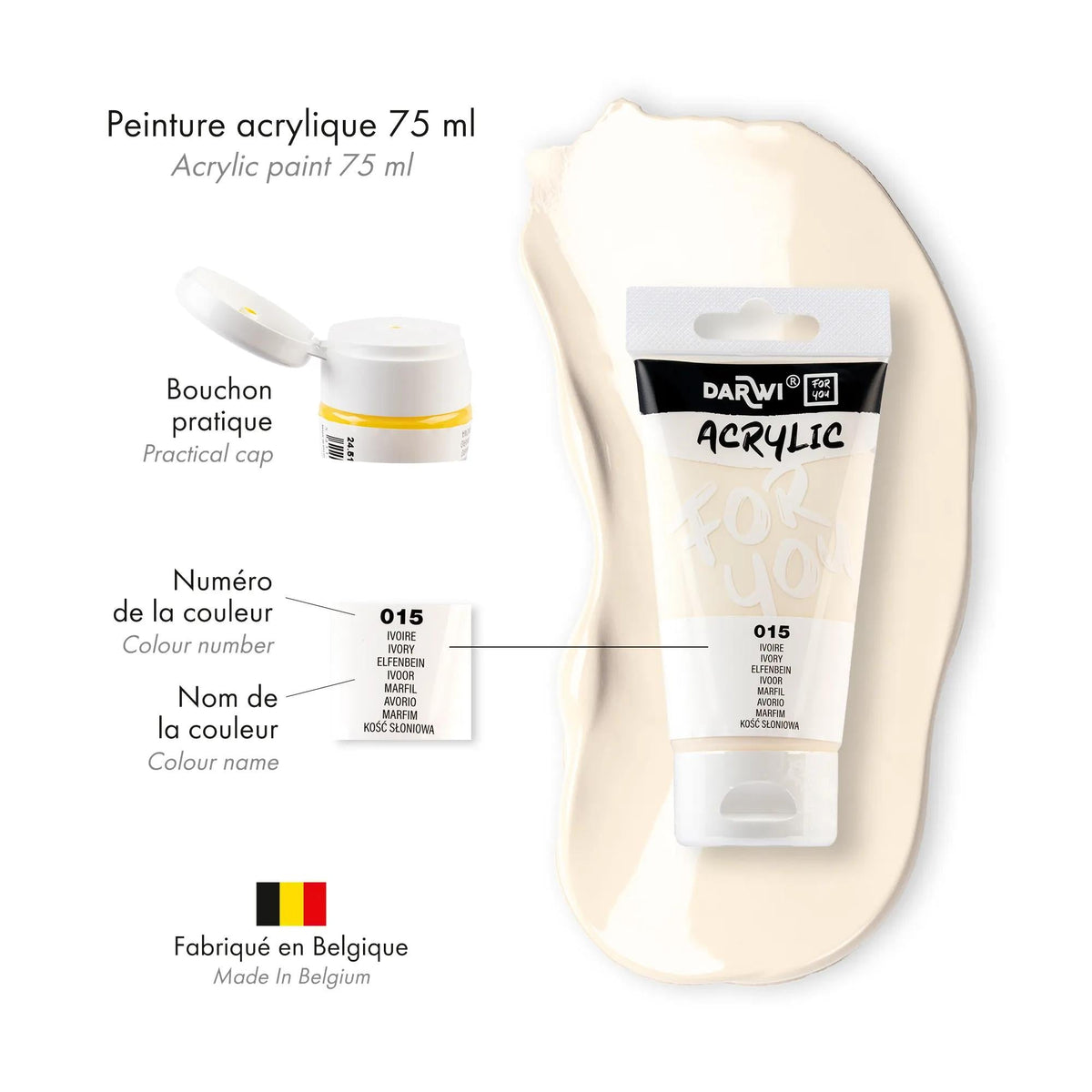 Акрилна боя DARWI Acryl 75 ml