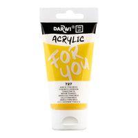 Акрилна боя DARWI Acryl 75 ml – Титаниево жълто средно