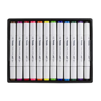 Двустранни маркери за скициране Colorino Artist 12 бр. — изображение 2