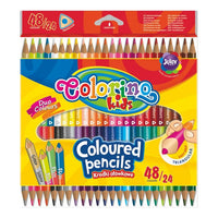 Двустранни моливи за оцветяване Colorino 24 бр. — изображение 1
