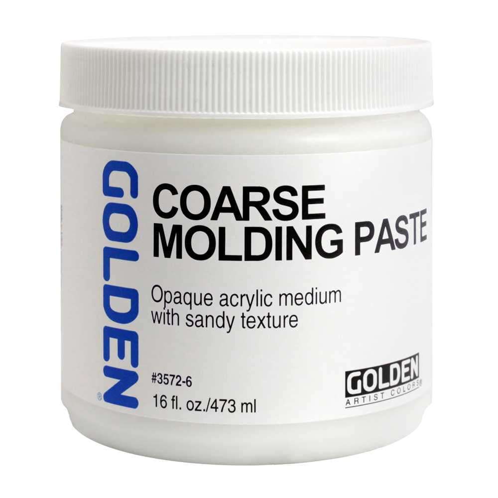 Едрозърнеста моделираща паста GOLDEN Coarse Molding Paste