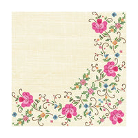 Еко салфетка за декупаж Cross Stitch Frame - 1 брой — изображение 1