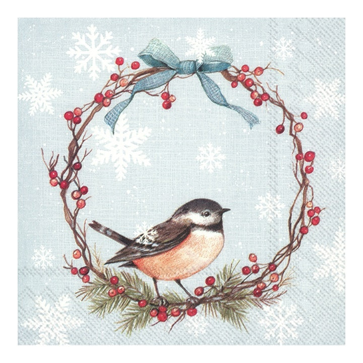 Еко салфетки за декупаж Chickadee  - 1 брой — изображение 1