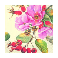 Еко салфетки за декупаж Wild Rose - 1 брой — изображение 1