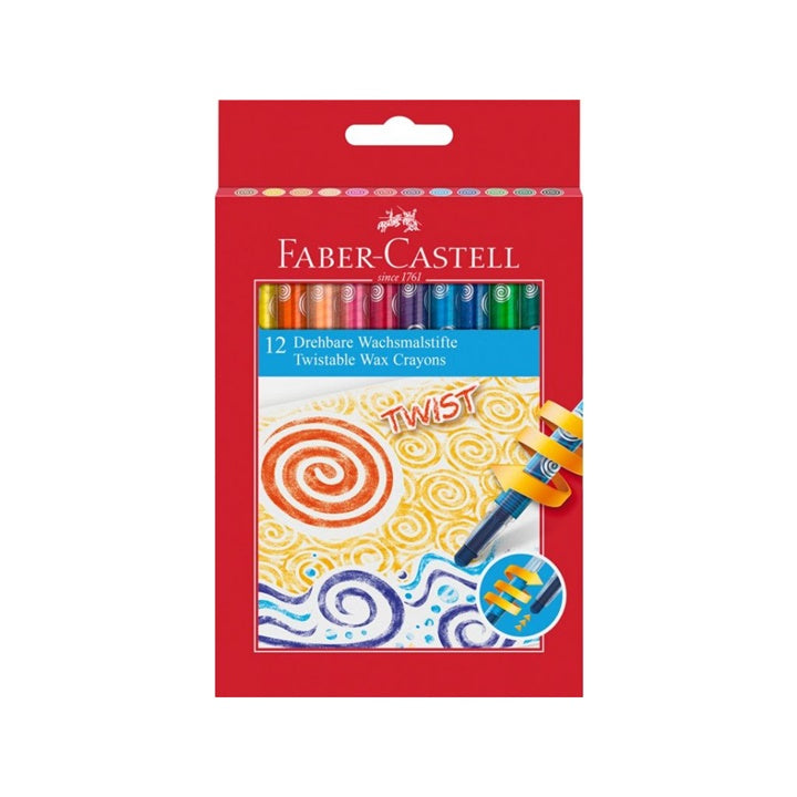 Faber-Castell Twist восъчни пастели с издърпване — изображение 2