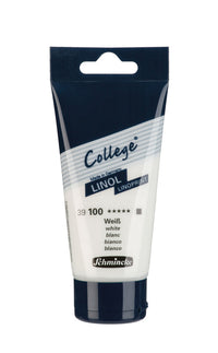 Боя за линогравюра Schmincke College Linol 75 ml – 100 Бяло