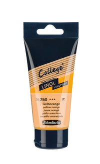 Боя за линогравюра Schmincke College Linol 75 ml – 250 Жълто-оранжево
