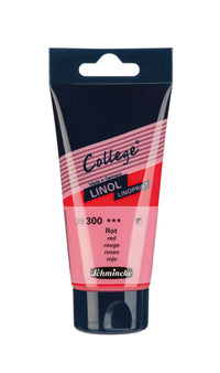 Боя за линогравюра Schmincke College Linol 75 ml – 300 Червено