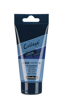 Боя за линогравюра Schmincke College Linol 75 ml – 450 Тъмносиньо