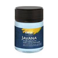 Боя за светъл и тъмен текстил JAVANA 50 ml – Ice Blue