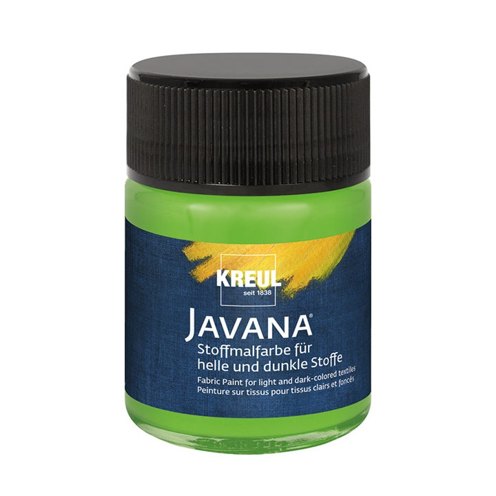 Боя за светъл и тъмен текстил JAVANA 50 ml – Leaf Green