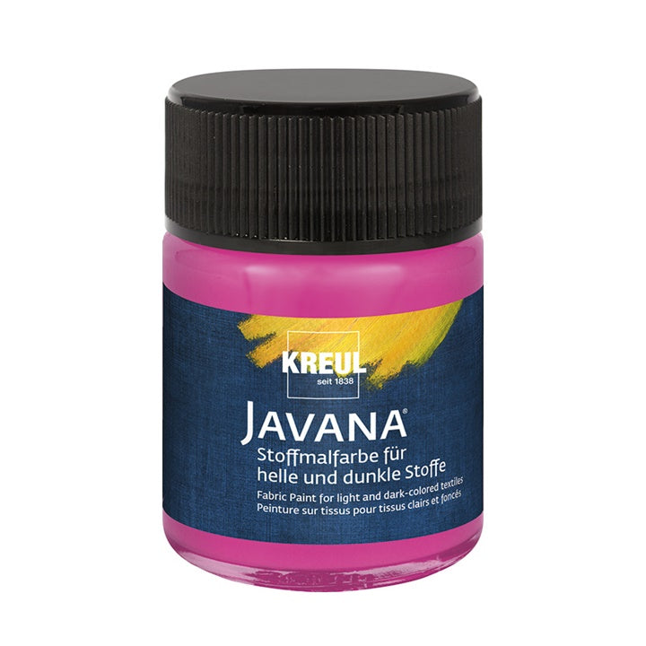 Боя за светъл и тъмен текстил JAVANA 50 ml – Magenta