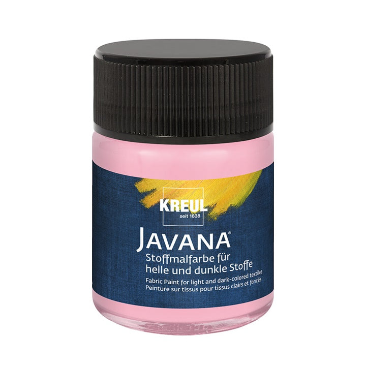 Боя за светъл и тъмен текстил JAVANA 50 ml – Rose