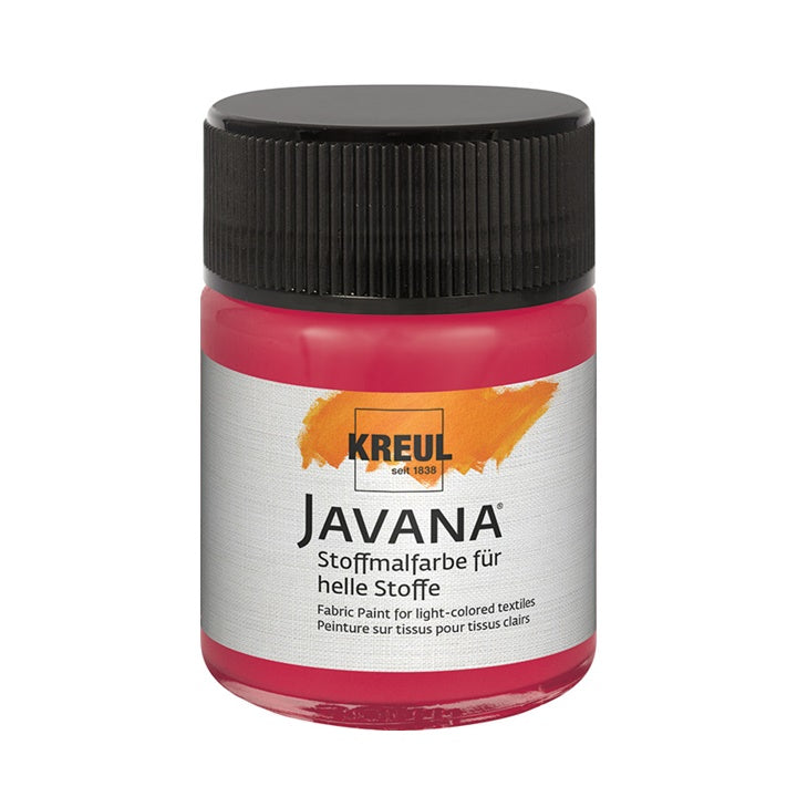 Боя за светол текстил JAVANA 50 ml – Ruby Red