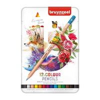 Моливи bruynzeel Expression Series в метална опаковка – 12 броя
